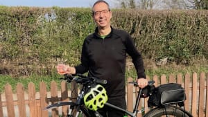 Breathworks Founder On Cycling for Charity at 70